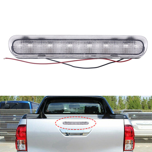 for Toyota Hilux VIGO SR5 05-14 White LED Third 3rd Brake Stop Light Lamp Smoked