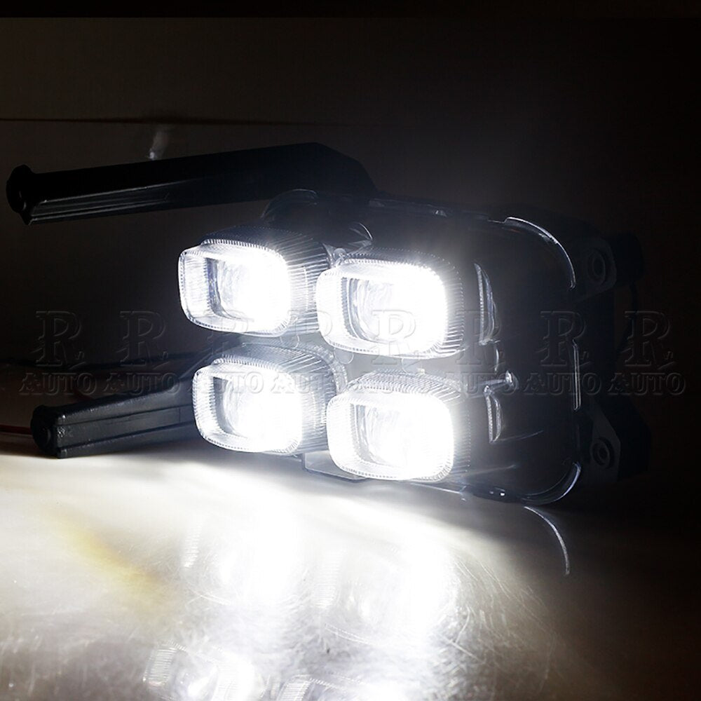 Right New Front Bumper LED DRL Fog Light for Kia Sportage KX5 2016-2018