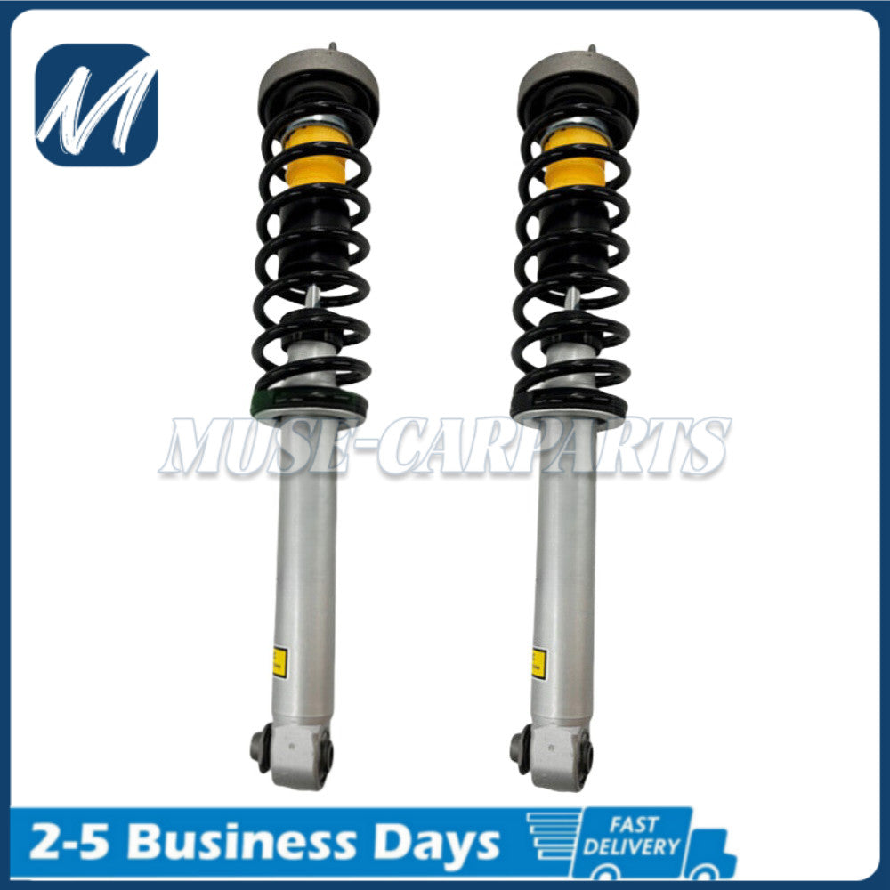 A pair of front shock absorber struts with spring assist and PASM for Porsche for Panamera 970 (2010-16)