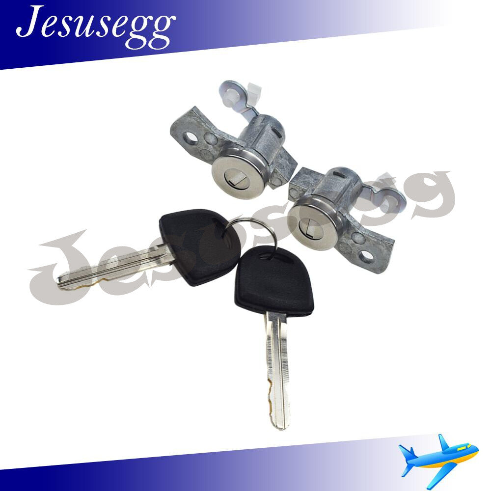 Front RightLeft Door Lock Cylinders w/ Keys for Chevrolet for Hummer 19121155