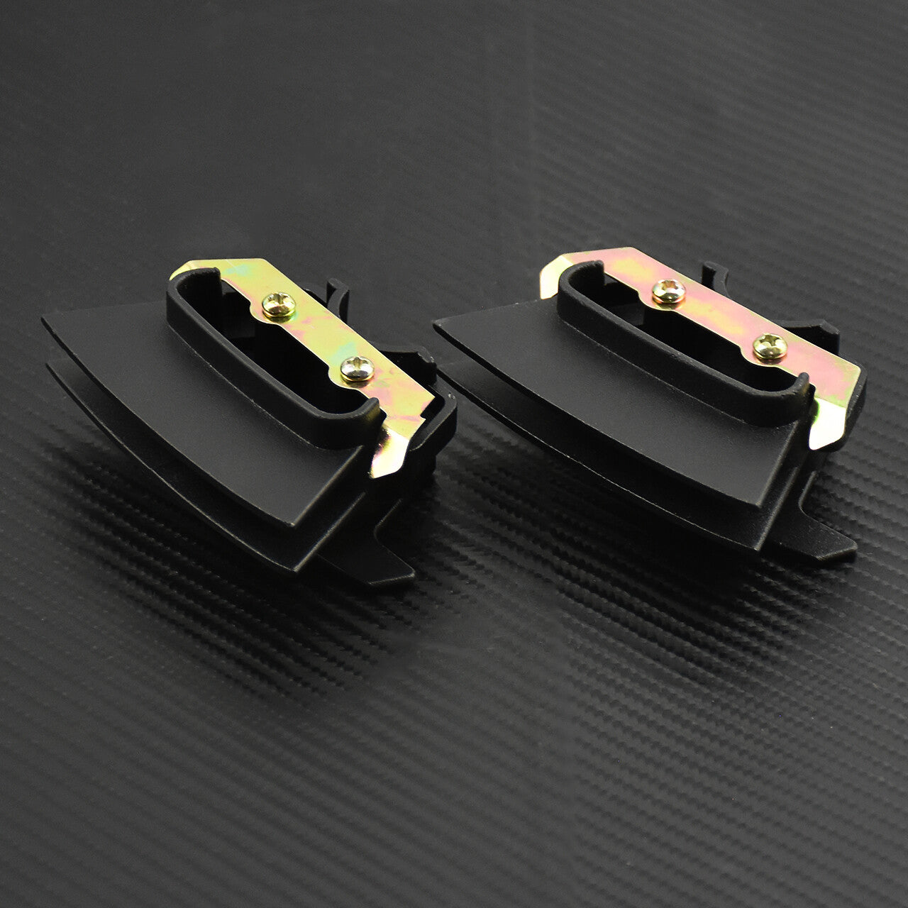 Black Finned Spark Plug Covers Fit for Harley Touring Road King 2017-24 Softail
