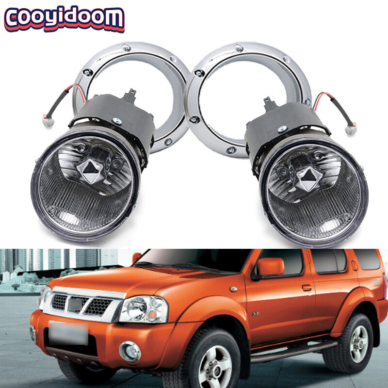 1Pair New Front Bumper Fog Light for Nissan Paladin D22 2004-2015