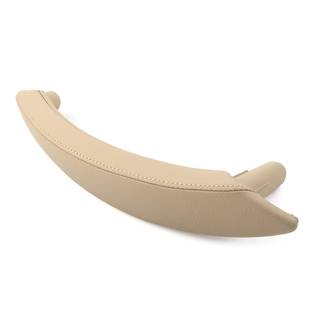 for BMW X5 X6 E70 Beige 1x Door Trim Pull Handle Right Side Leather