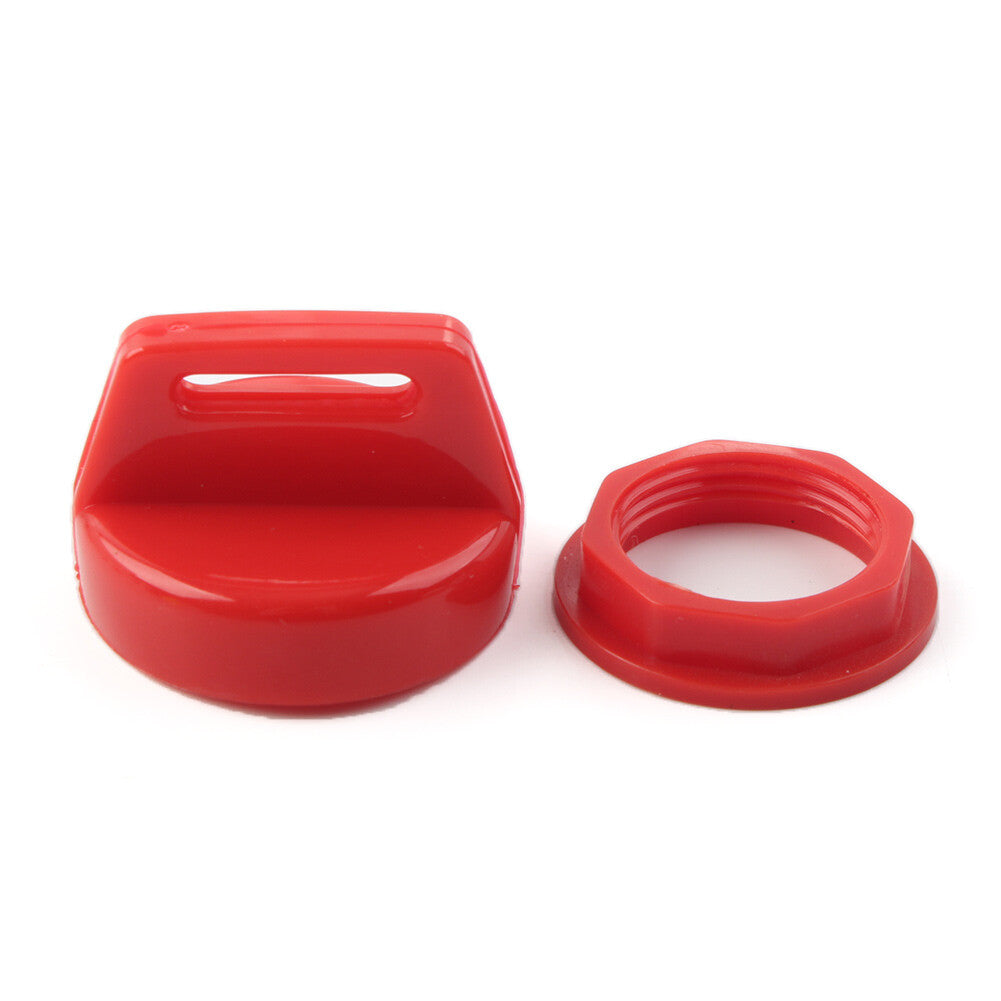 Ignition Key Cover w/Nut Fit for Polaris RZR XP 800-1000 Ranger Sportsman red