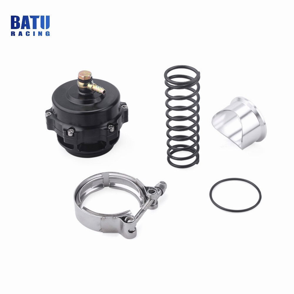 BV50 Series 50mm Blow Off Valve BOV fits TIAL Q V-Band Flange 6 PSI Spring Black