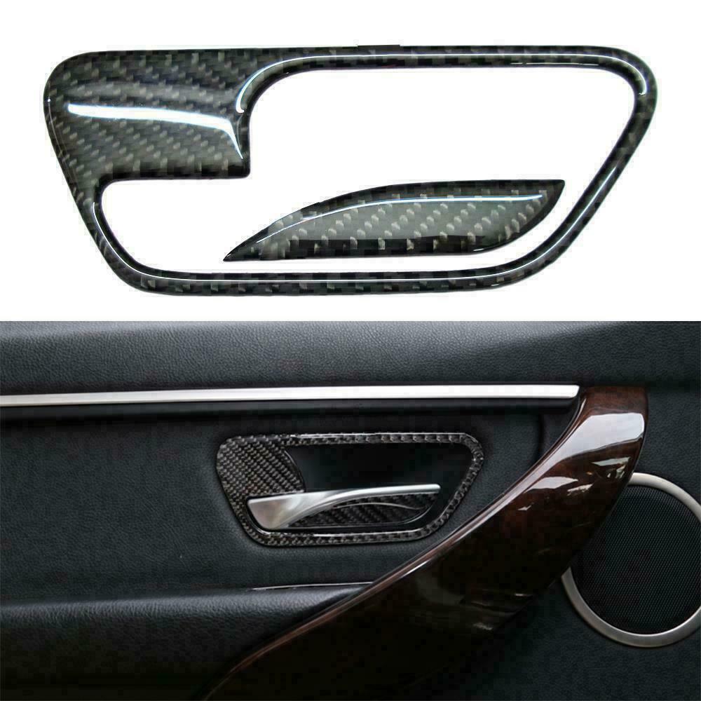 8-piece carbon fiber trim cover for BMW 3 Series 2013-18 F30 F34