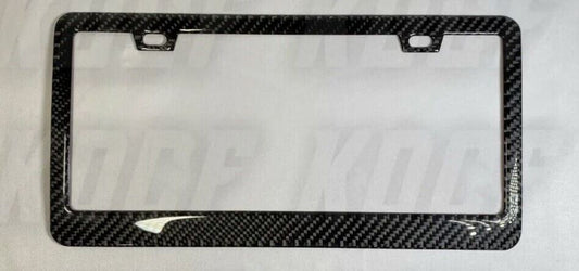 Car license plate cover, frame cover, cap, and rear cover - 100% carbon fiber, suitable for Kia and for Lexus .