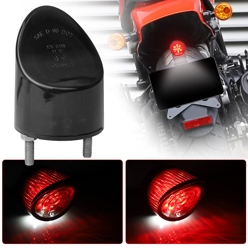 LED Tail Light Brake Day Running lamp 12V for Cafe racer Chopper Bobber ATV UTV