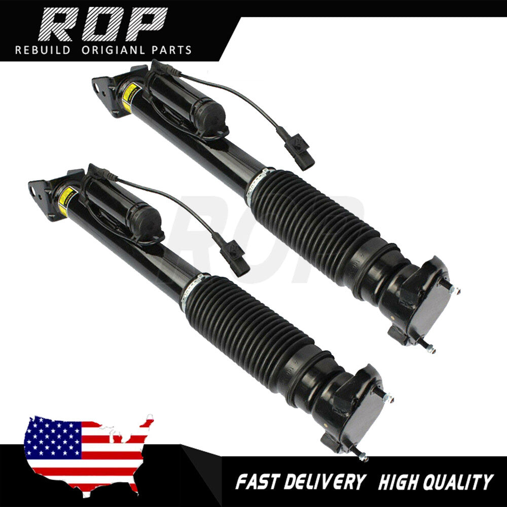 Pair Rear Suspension Shock W/ADS Strut For 2012-2015 for Mercedes W166 GL550 ML550