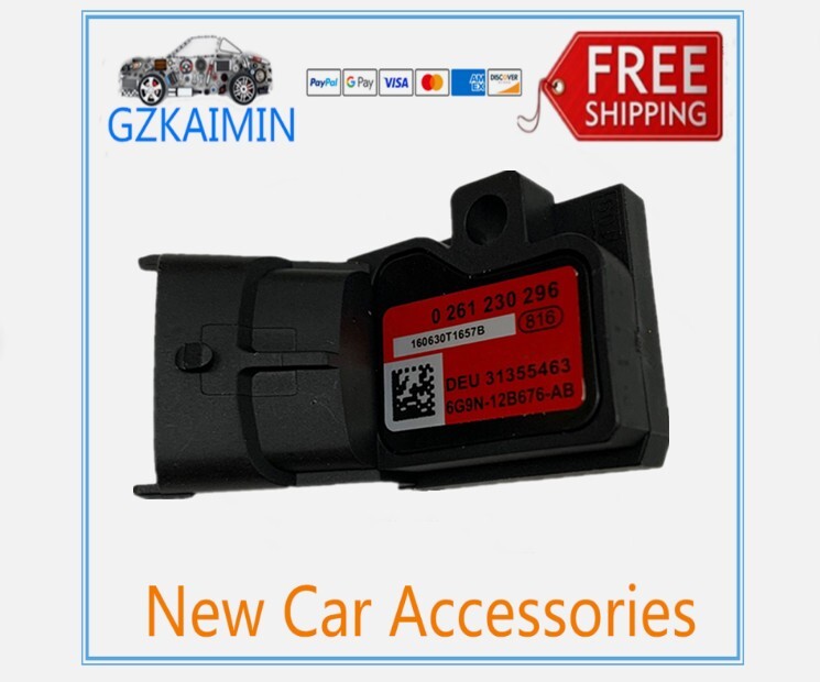 Map pressure sensor 0261230296 is suitable for Volvo C30, C70, S40, S60, S80, V50, V70, T5, and D5.