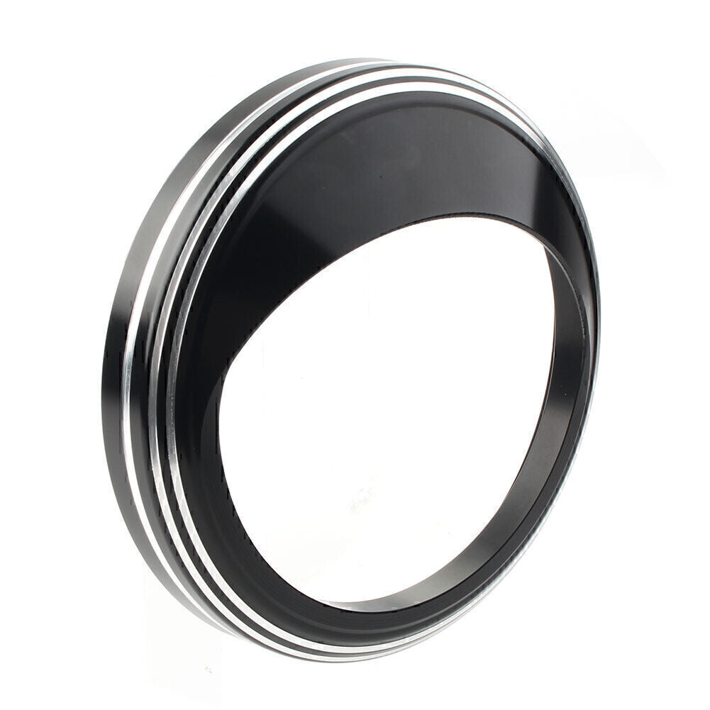 5 Speedometer Gauge Bezel Cover Trim Ring Visor Fit for Harley Road Glide Custom