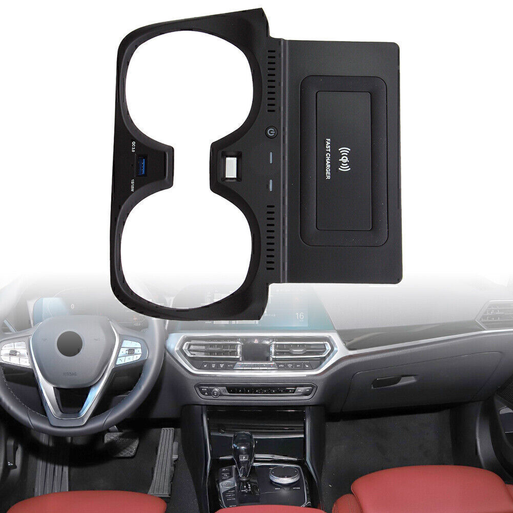 Wireless Car Charger Wireless Phone Charging Pad for BMW 3 Series G20 2019-20
