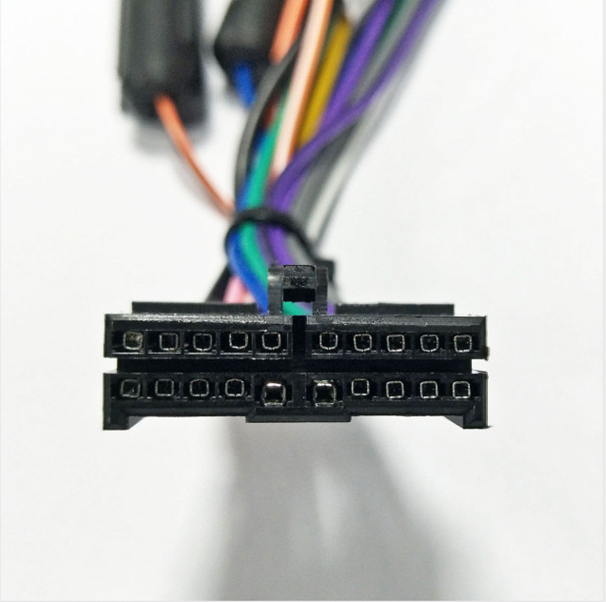 Car ISO Radio Stereo Wiring Harness Connector Rearview Cam Adapter Plug Play