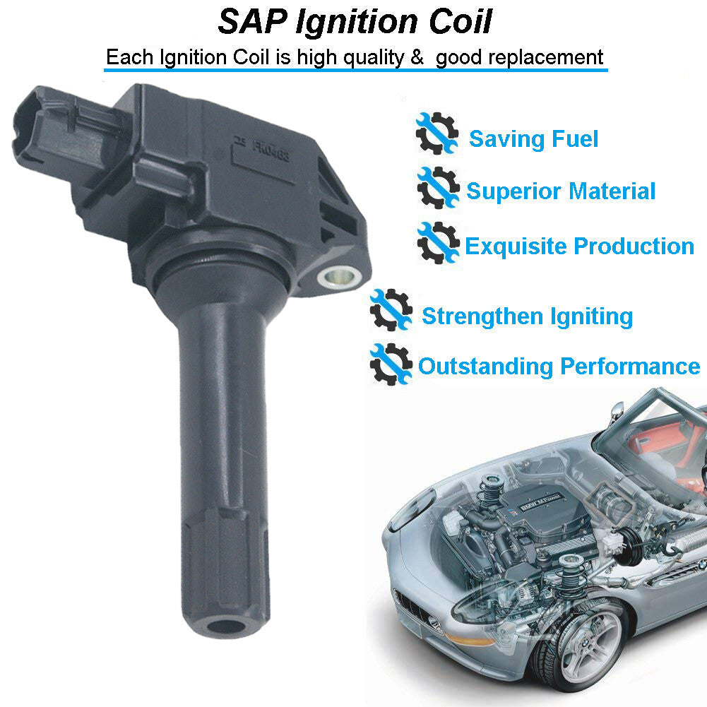 4PCS Ignition Coils 22433-AA700 for Subaru Forester BRZ WRX Legacy Outback FR-S