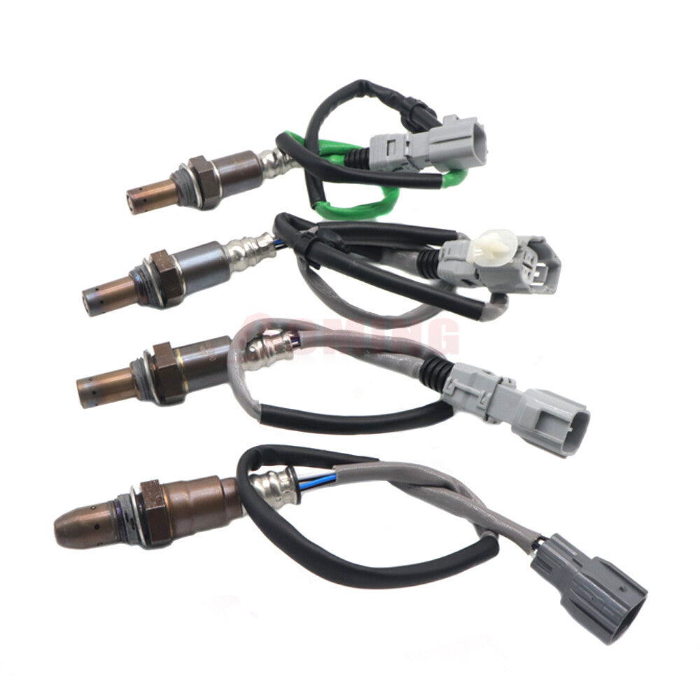4-piece set of upstream and downstream oxygen Lambda sensors for 2004-2006 for Toyota for Sienna 3.3L