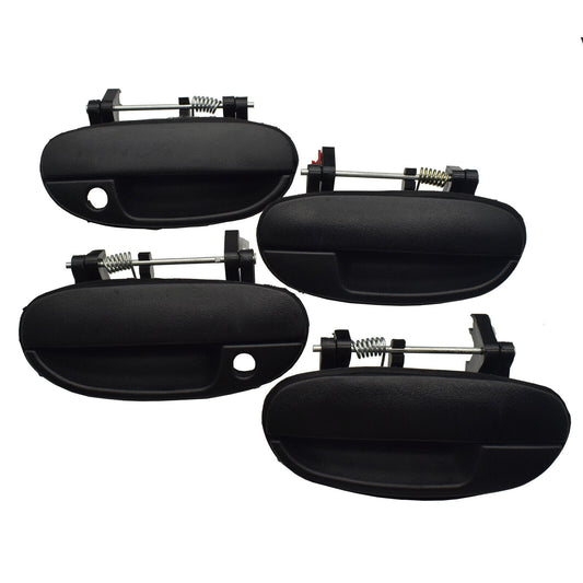 For 1999-2002 Lanos Sedan 4Pcs Exterior Door Handle Front Rear Left Right