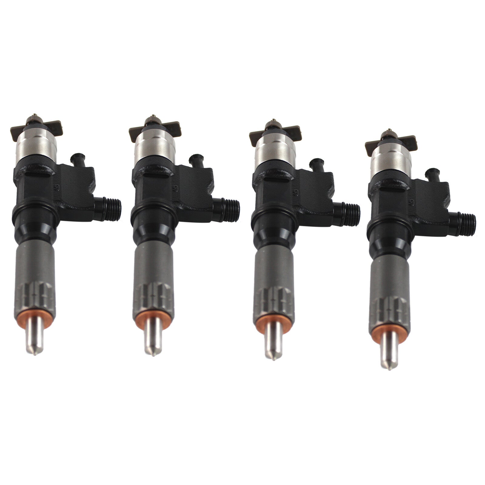 4x Fuel Injector 095000-5471 095000-8901 For 01-07 for Isuzu NPR NPR-HD 4HK1 Diesel