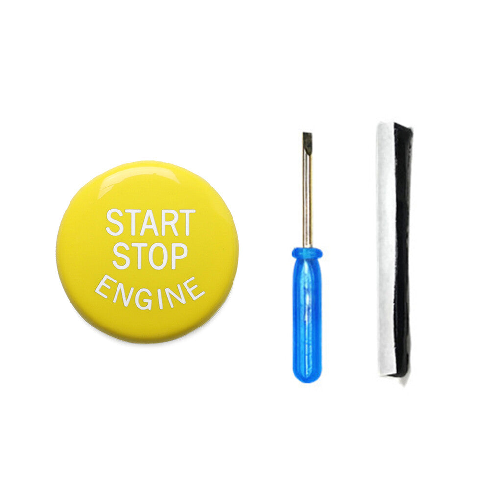 Motor Start Stopp Taste Abdeckung gelb f¨¹r for BMW E Chassis 1 3 5 Serie X1 X3 X5 Z4