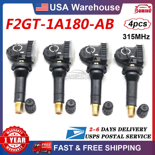 4-piece TPMS tire pressure sensor F2GZ1A189AB for F150 Explorer for Mustang TPMS35 315MHz