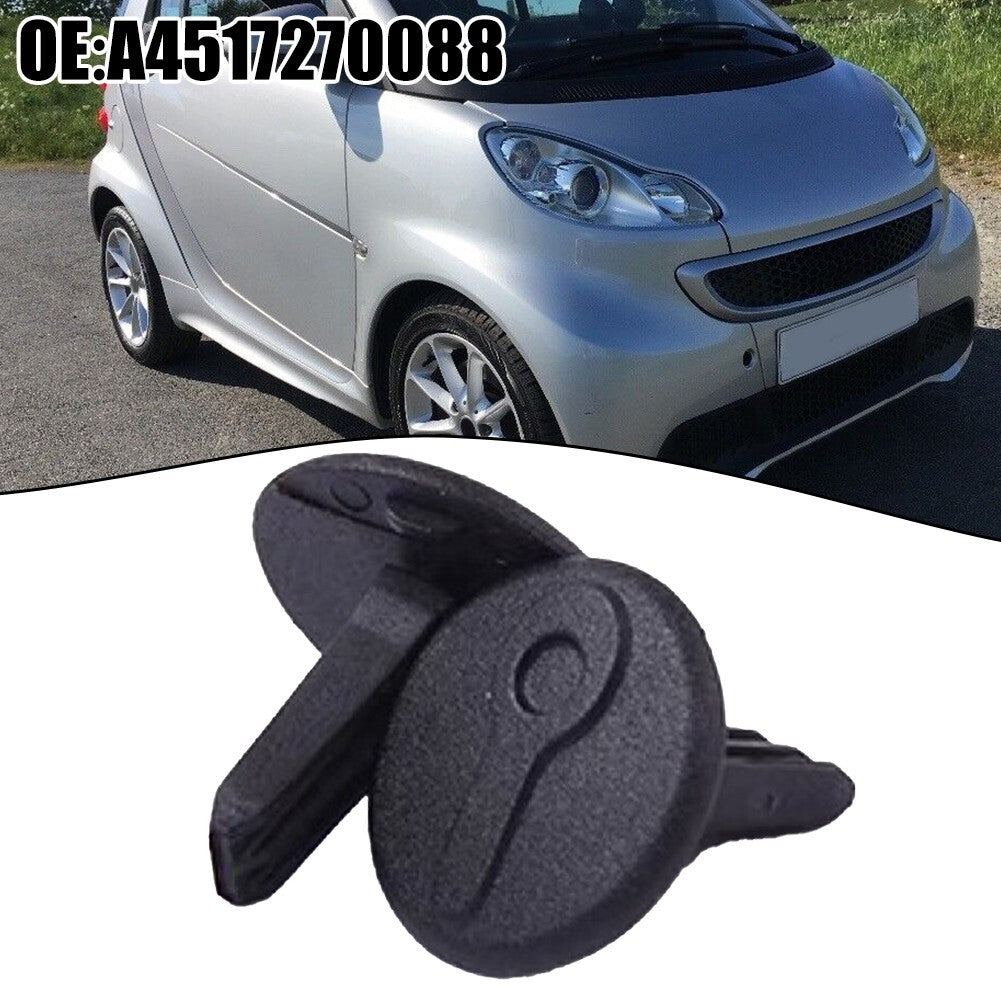 Driver Side Door Handle Lock Key Slot Cover Fit for Smart For Fortwo 451 07-15