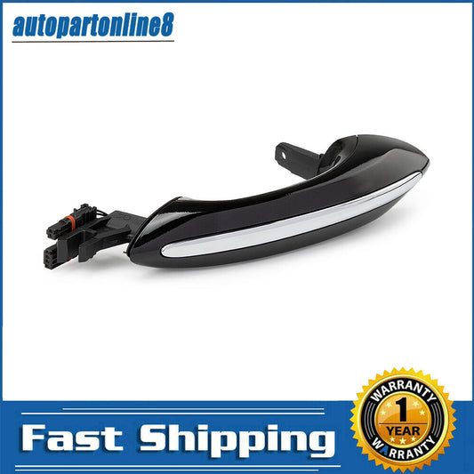 1PC Front Right 51217231932 Door Handle Black for BMW 5 6 7 Series F01 F07