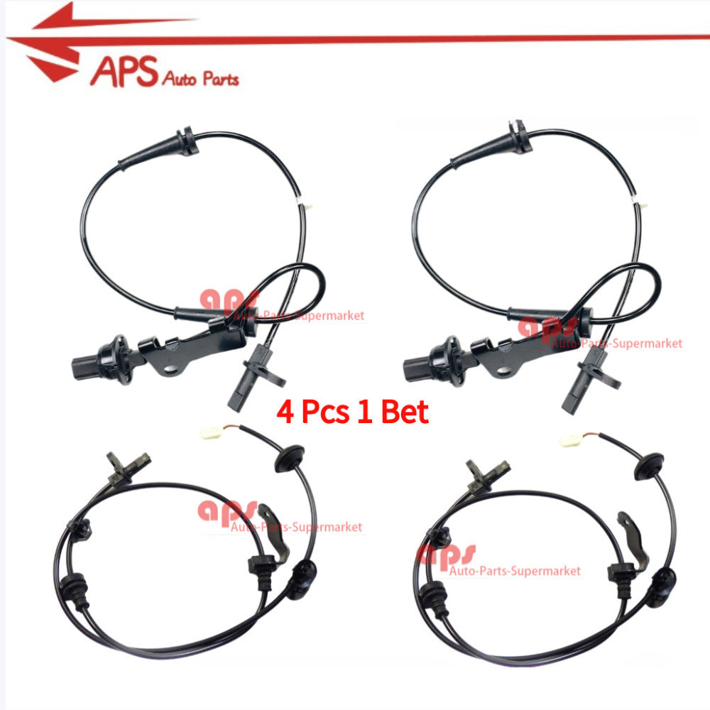 One set of ABS wheel speed sensors is suitable for Honda CRZ Fit Insight City 2009-2015 1.3L and 1.5L.