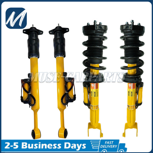 4Pcs Front Rear Shock Struts Assys w/CDC Fit for Cadillac XT5 for GMC Acadia 2017-2020