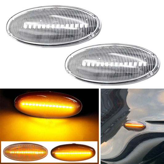 Side Marker Fender Turn Signal Lamp Fit for Nissan Navara D22 Frontier PickUp