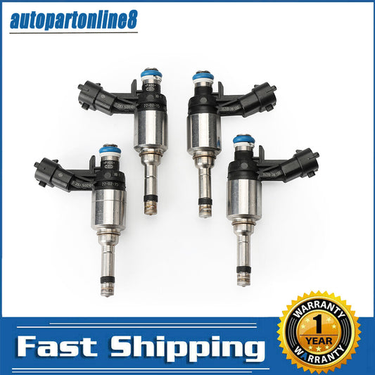 4-piece fuel injector kit for 2012-2016 for Kia Soul 1.6L 35310-2B110 35310-2B130