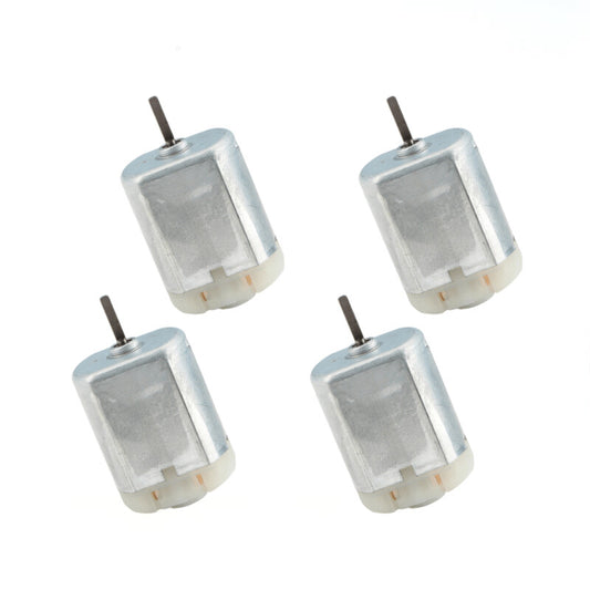 4x 10mm Flat Shaft Car Door Lock Motors FC-280PC-22125 for Lexus for Toyota Mabuchi