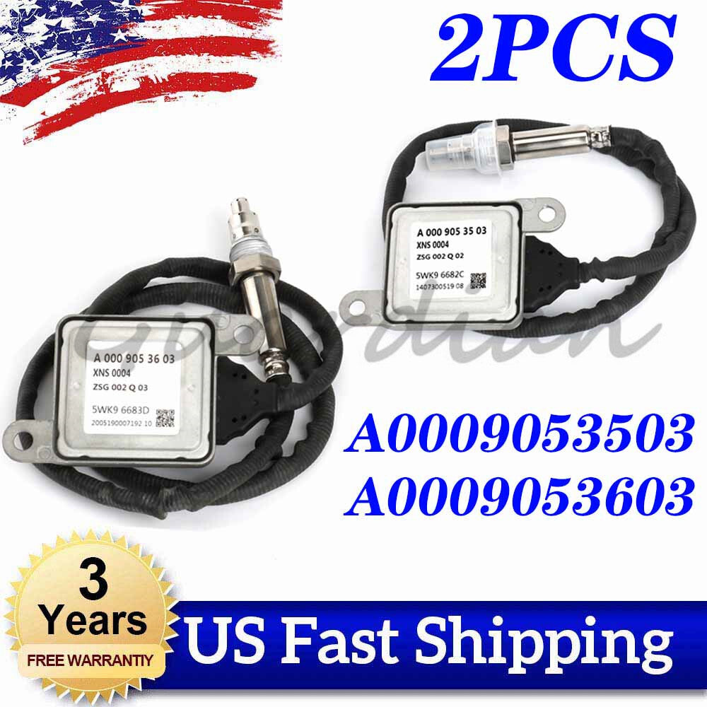 1 Dual-set Nox sensor kit A0009053503 + A0009053603 suitable for MERCEDES-BENZ E250 E350 GL350