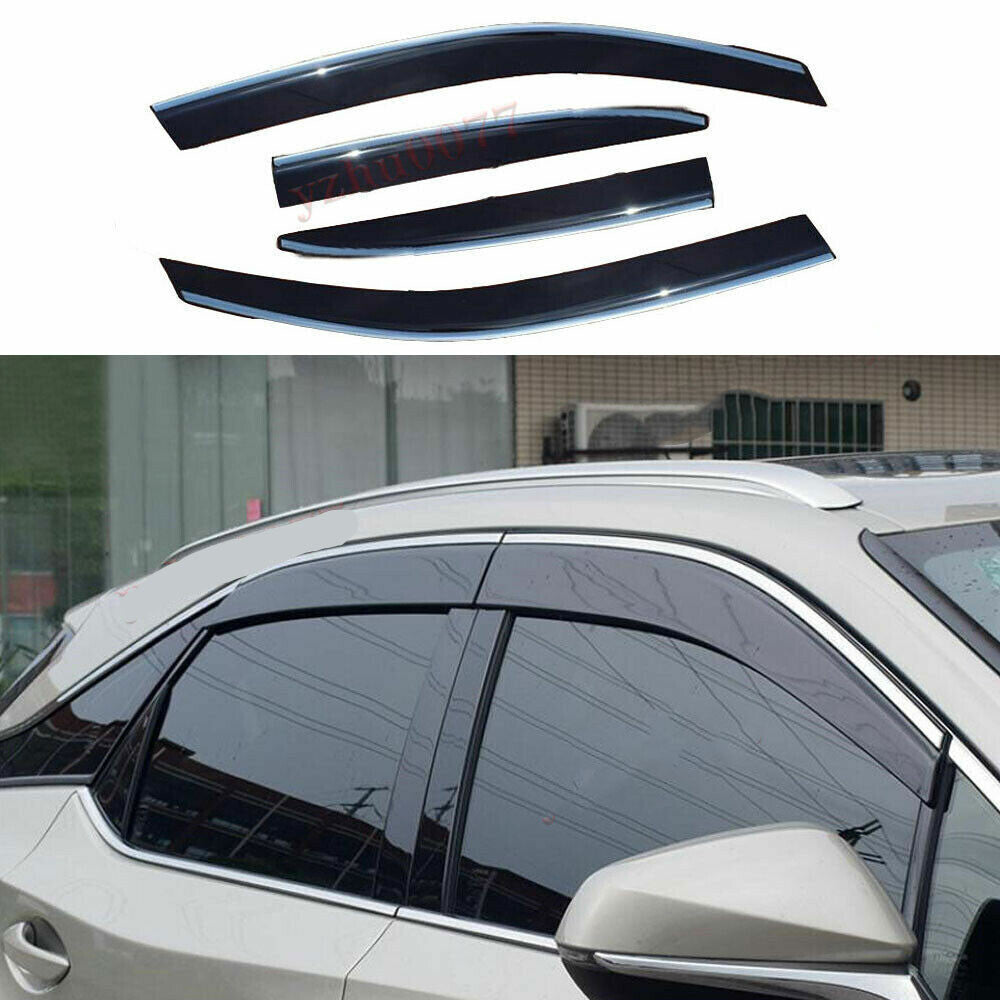 for LEXUS RX350L 450L 2018-22 Window Side Visor Sun Rain Guard Vent Deflector 4x