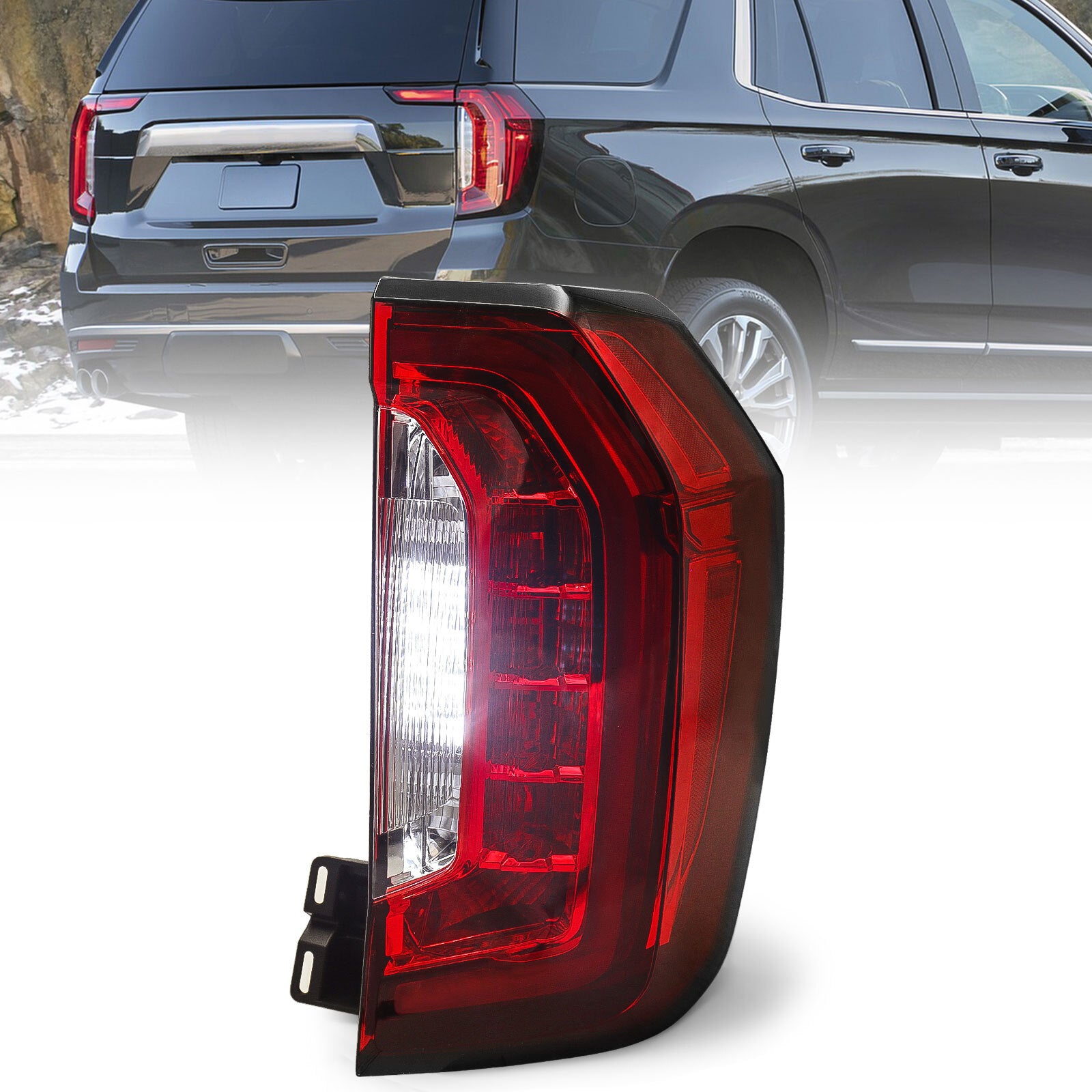 For 2021-2024 for GMC for Yukon / for Yukon XL Full LED Tail Light Outer Lamp Passenger Right