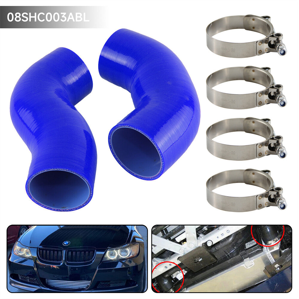 Turbo hose Silicone Hose for BMW 135i E82 E88 335 335i E90 E92 E93 N54 Blue