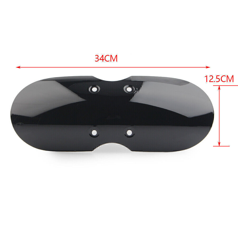 Short Front Fender Mudguard Cover Protect Black Fit 01-16 Scrambler/Thruxton 900