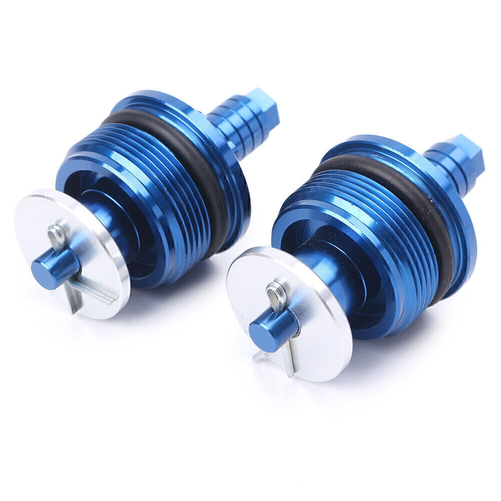 Front Preload Adjusters Fitk Bolts for Honda CBR250R BLUE