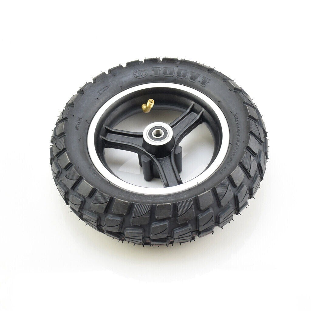 255x80 Wheel Hub Tyre Shock Absorbing Disc Brake Rubber OffRoad Electric Scooter