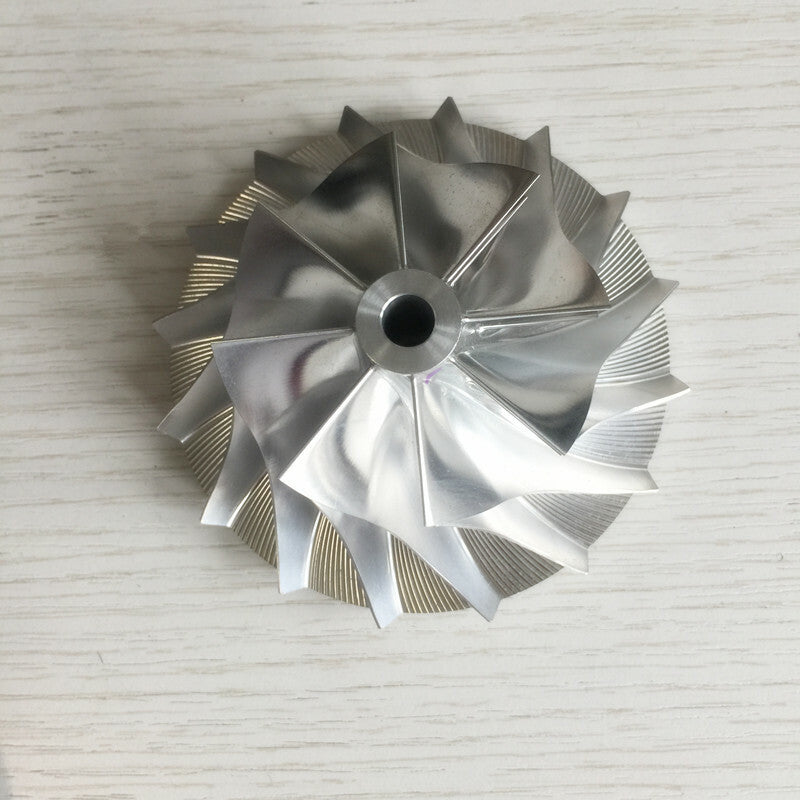 HX40 54.00/83.03 mm 3599646 8+8 Blade Performance Turbine Billet Compressor Wheel