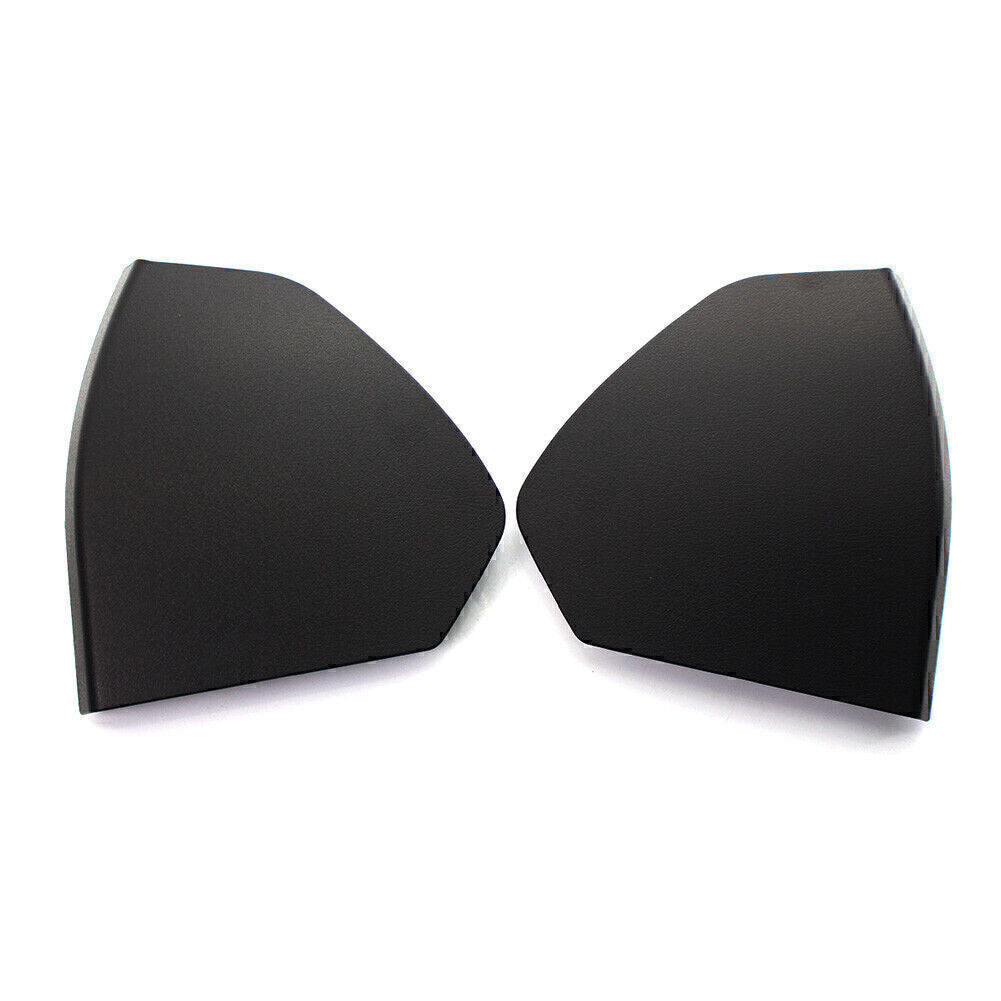Pair Front Door Upper Cover Trim Black ABS Fit for Mercedes -E-Class W211 2003-2009