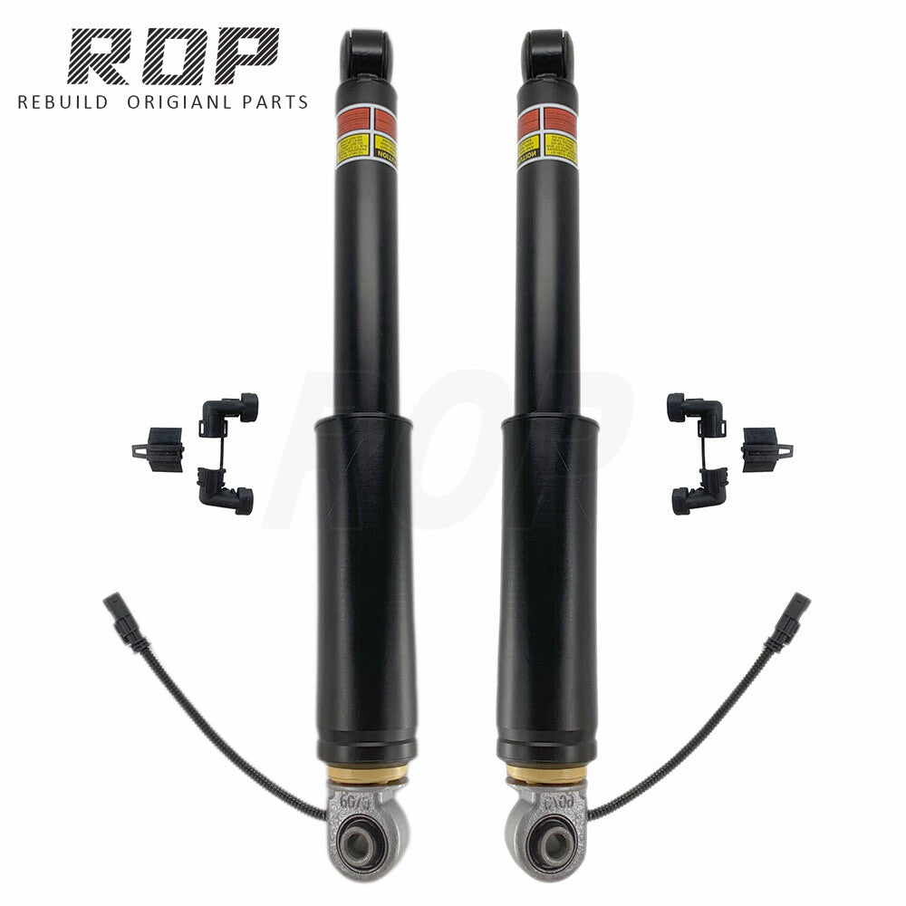 2X Rear Electric Shock Absorbers for 15-18 for Chevy Silverado 1500/ for GMC for Sierra 1500