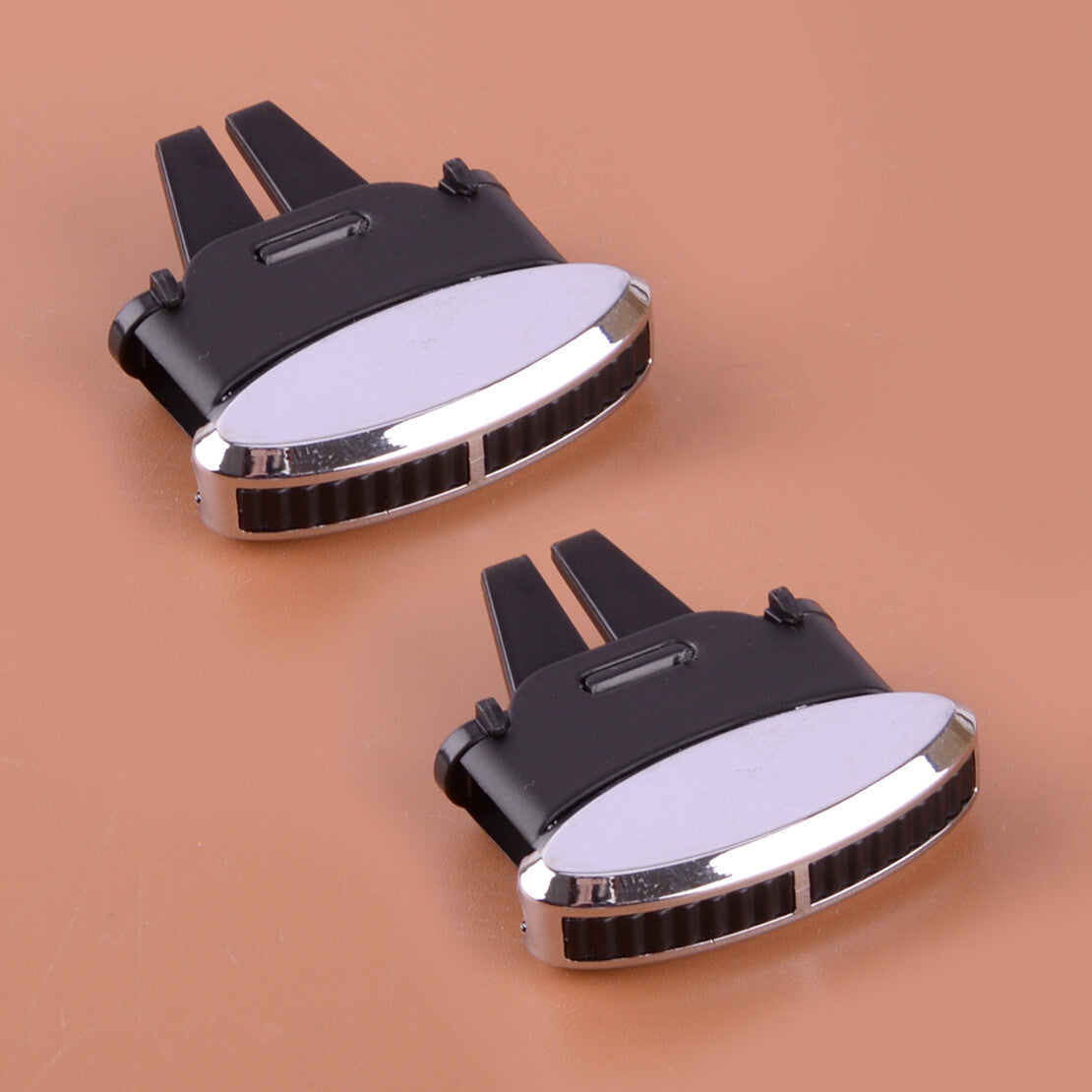 2x Front A/C Air Vent Outlet Paddle Clip Set Fit For Quattroporte 2004-2012