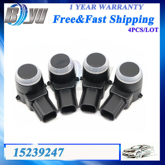 4x Backup Parking Bumper Park Assist Object Sensor for GMC Reverse 15239247