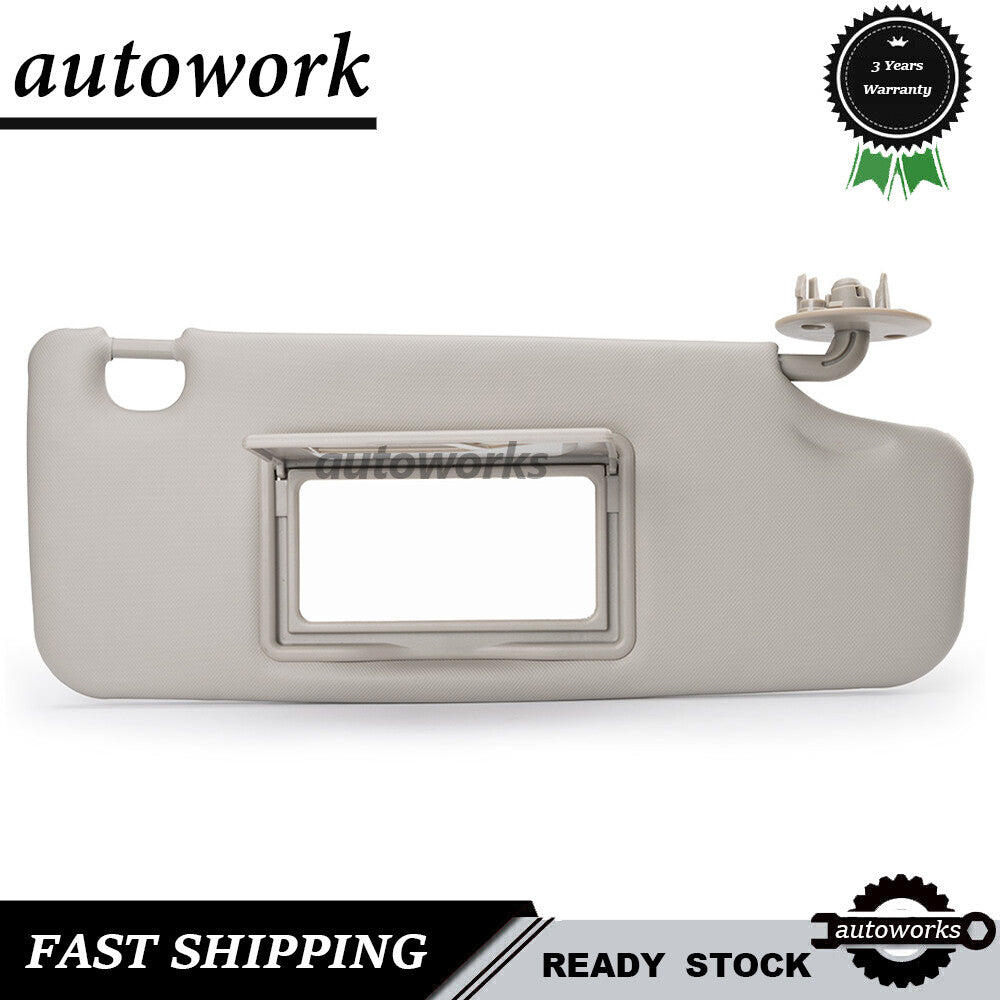 1PCS 95327507 Right Passenger Side Gray Inside Sun Visor for Holden Barina TM