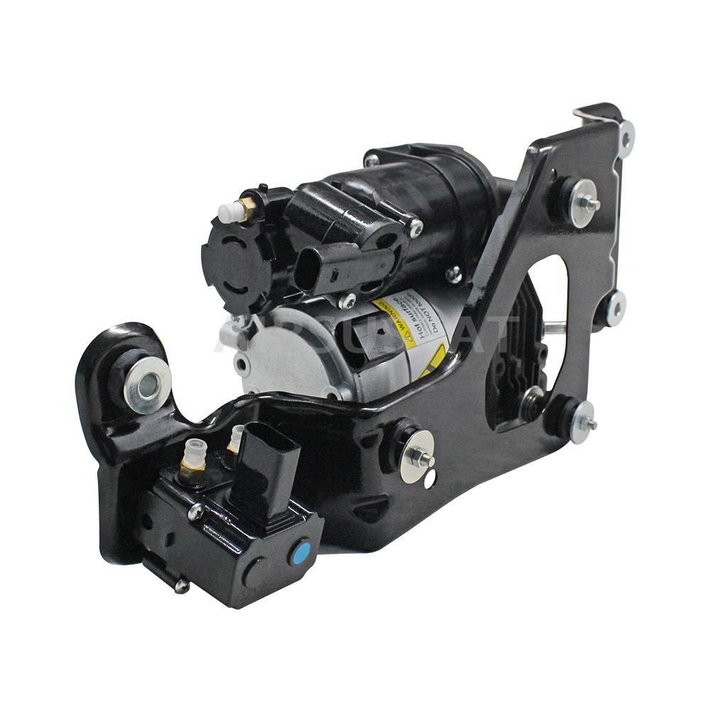 Air Suspension Compressor Pump w/Bracket Valve Block for BMW X5 E70 X6 E71 E72