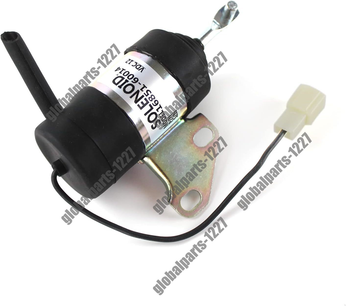 12V Fuel Stop Solenoid 6670776 for Kubota D722 D902 Bobcat 316 319 320 321 E08