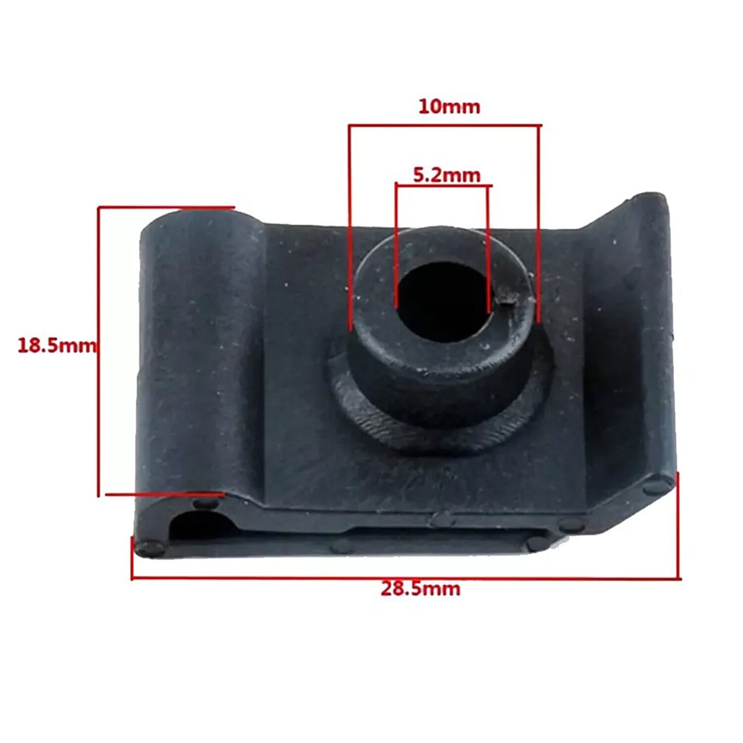 30 Nylon U Nut 14 Screw Front Fender Liner Clip Fastener for Toyota 53879-22010