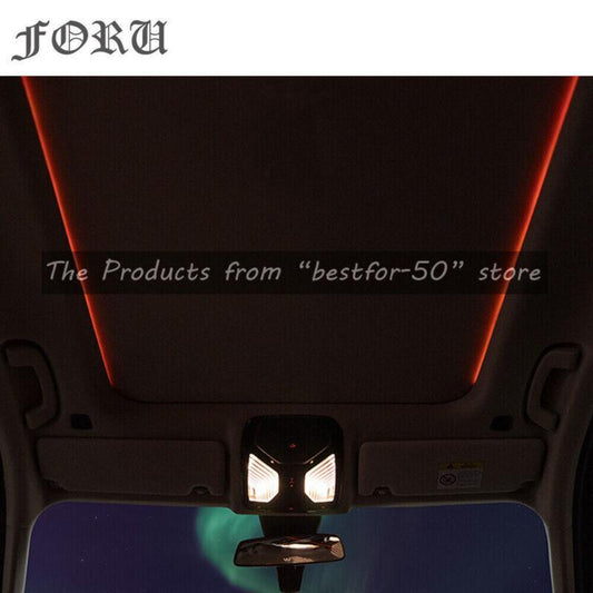 Colors LED Sunroof Trim Ceiling Ambient Lighting for BMW G05 X5 G06 X6 G07 X711