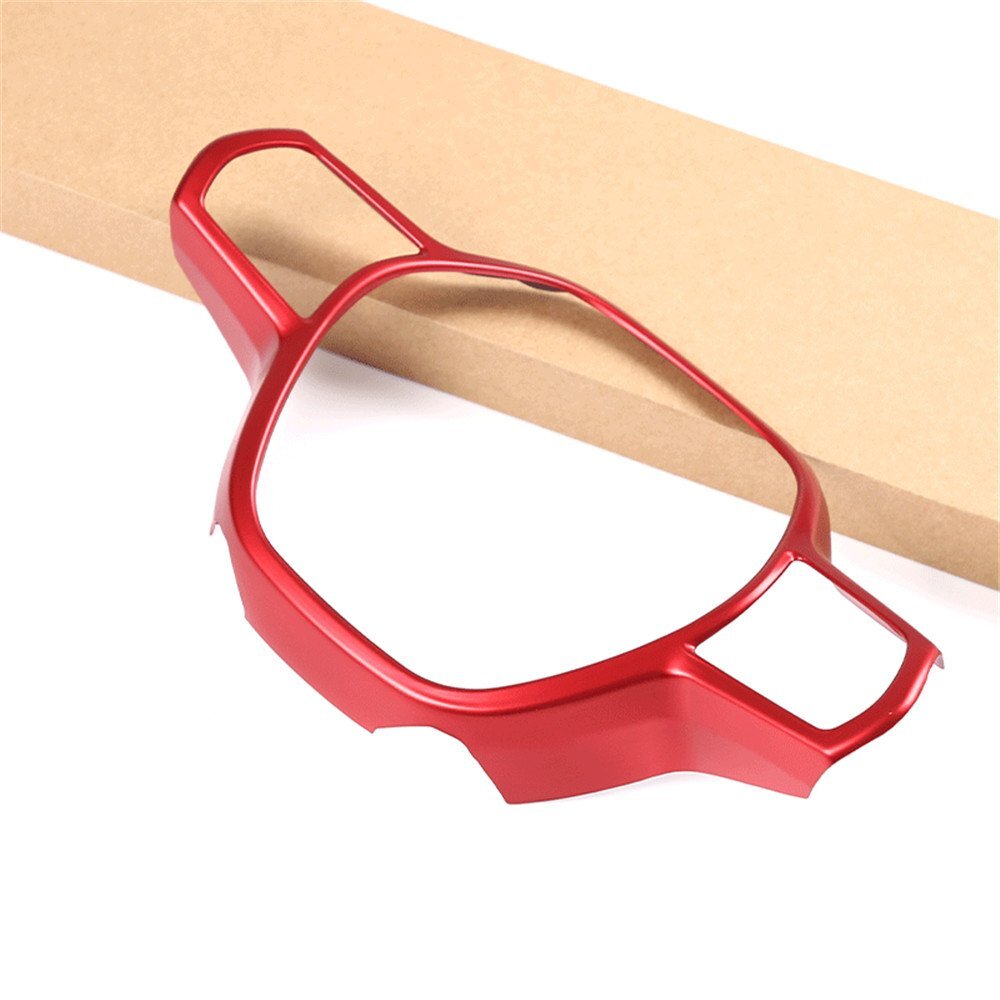 Red ABS Interior Steering Wheel Panel Cover Trim for Honda for Civic 11th 2022 2023