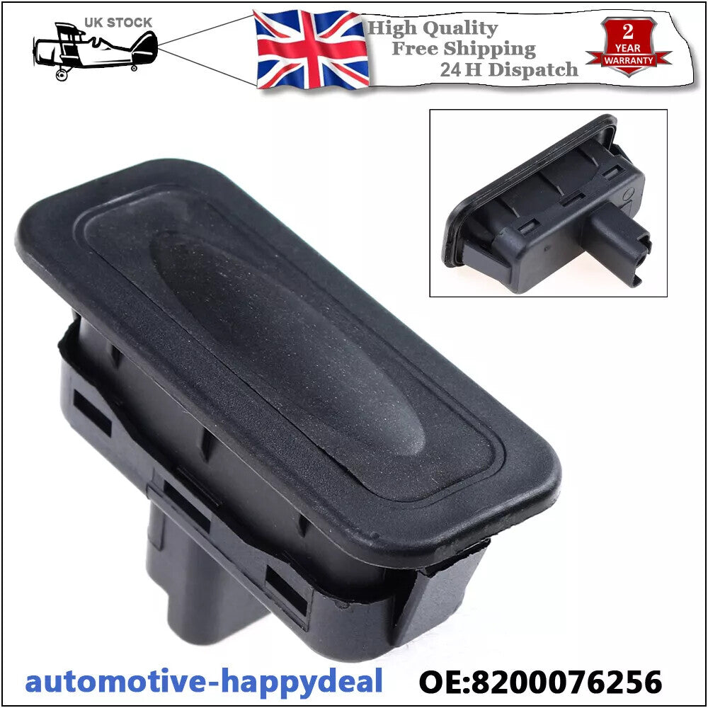 TAILGATE BOOT SWITCH 8200076256 for RENAULT CLIO MK3 MK4 MEGANE MK2 MK3 LAGUNA 3