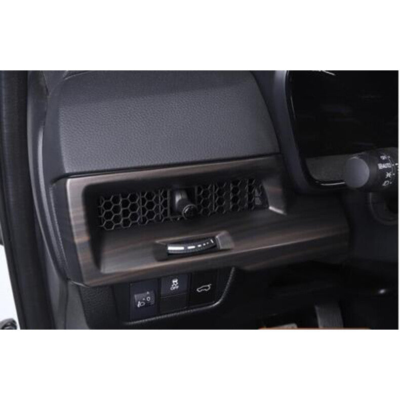 for Honda CR-V 2023-2024 Wood Grain interior Console Dashboard Stripe cover Trim